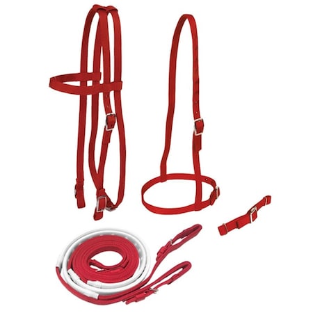 Jacks 4346-RY Race Bridle Set with Buckle Reins; Royal 4346-RY